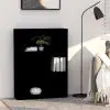 vidaXL Bookshelf Black 80x24x108 cm Chipboard