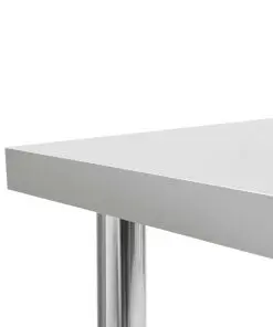 vidaXL Kitchen Work Table 120x60x85 cm Stainless Steel