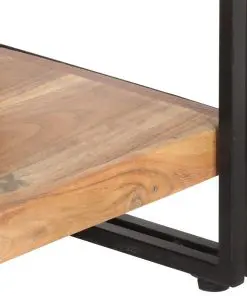 vidaXL 5-Tier Bookcase 60x30x180 cm Solid Acacia Wood