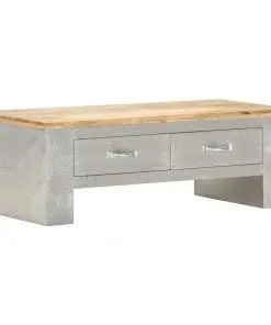 vidaXL Aviator Coffee Table 100x50x36 cm Solid Mango Wood