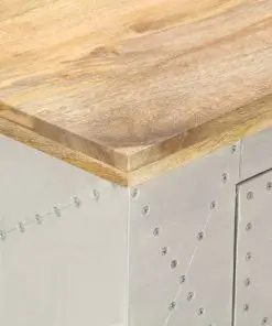 vidaXL Aviator Coffee Table 100x50x36 cm Solid Mango Wood