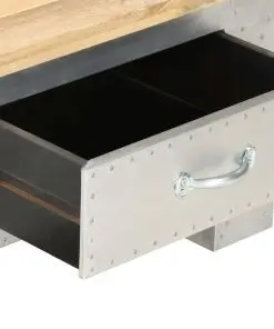 vidaXL Aviator Coffee Table 100x50x36 cm Solid Mango Wood