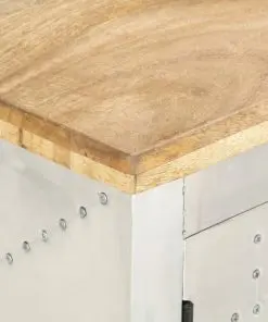 vidaXL Aviator TV Cabinet 120x30x40 cm Solid Mango Wood