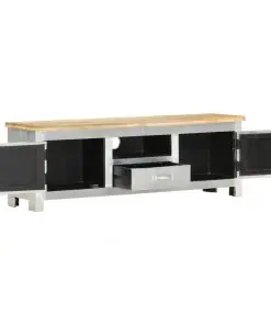 vidaXL Aviator TV Cabinet 120x30x40 cm Solid Mango Wood