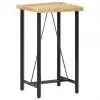 vidaXL Bar table 60x60x107 cm Rough Mango Wood