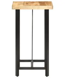 vidaXL Bar table 60x60x107 cm Rough Mango Wood