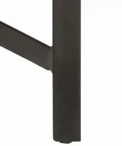 vidaXL Bar table 60x60x107 cm Rough Mango Wood