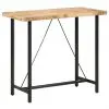 vidaXL Bar table 120x58x107 cm Rough Mango Wood