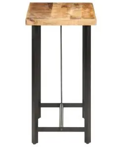 vidaXL Bar table 120x58x107 cm Rough Mango Wood