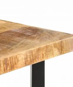 vidaXL Bar table 120x58x107 cm Rough Mango Wood