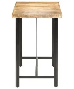 vidaXL Bar table 150x70x107 cm Rough Mango Wood