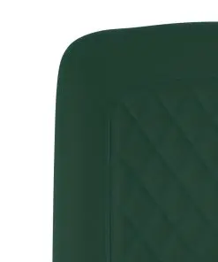 vidaXL Dining Chairs 4 pcs Green Velvet