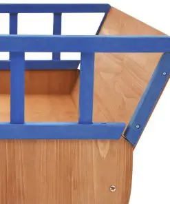 vidaXL Sandbox Pirate Ship Firwood 190×94.5×136 cm