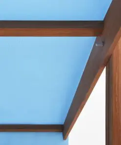 vidaXL Sandbox with Roof Firwood 122x120x123 cm