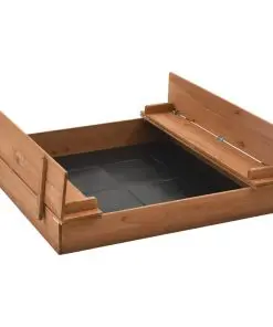 vidaXL Sandbox Firwood 95x90x15 cm