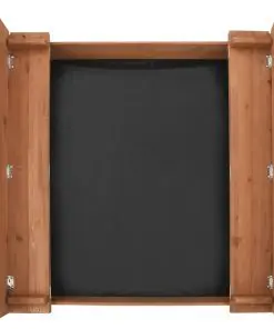vidaXL Sandbox Firwood 95x90x15 cm