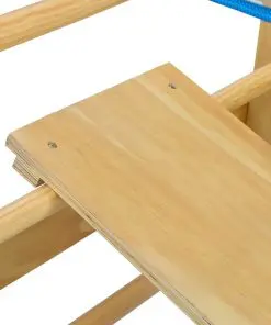 vidaXL Indoor Climbing Playset with Ladders Rings Slide Wood