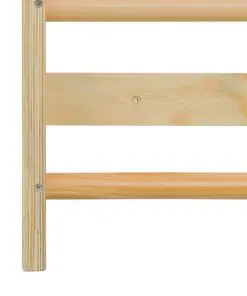 vidaXL Indoor Climbing Playset with Ladders Rings Slide Wood