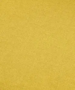 vidaXL Corner Sofa Yellow Fabric