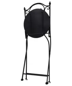 vidaXL 3 Piece Mosaic Bistro Set Ceramic Tile Terracotta