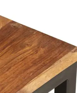 vidaXL Nesting Tables 2 pcs Solid Sheesham Wood