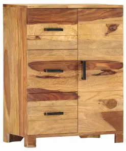 vidaXL Sideboard 58x30x75 cm Solid Sheesham Wood