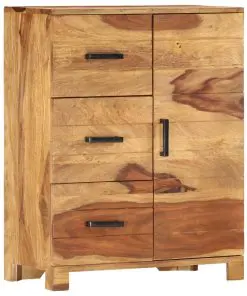 vidaXL Sideboard 58x30x75 cm Solid Sheesham Wood