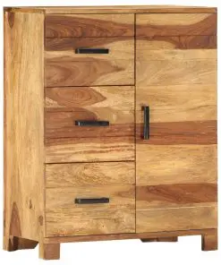 vidaXL Sideboard 58x30x75 cm Solid Sheesham Wood