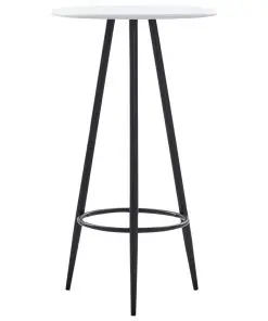 vidaXL 3 Piece Bar Set Plastic Red