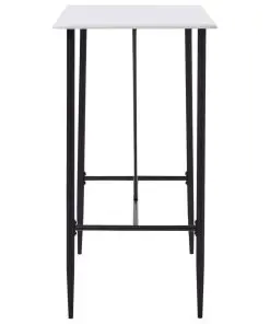 vidaXL 5 Piece Bar Set Plastic Red