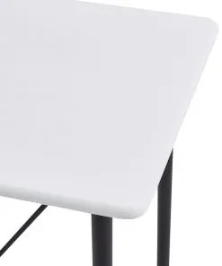 vidaXL 5 Piece Bar Set Plastic Red