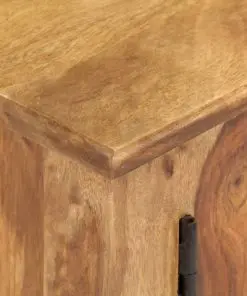 vidaXL TV Cabinet 115x30x42 cm Solid Sheesham Wood