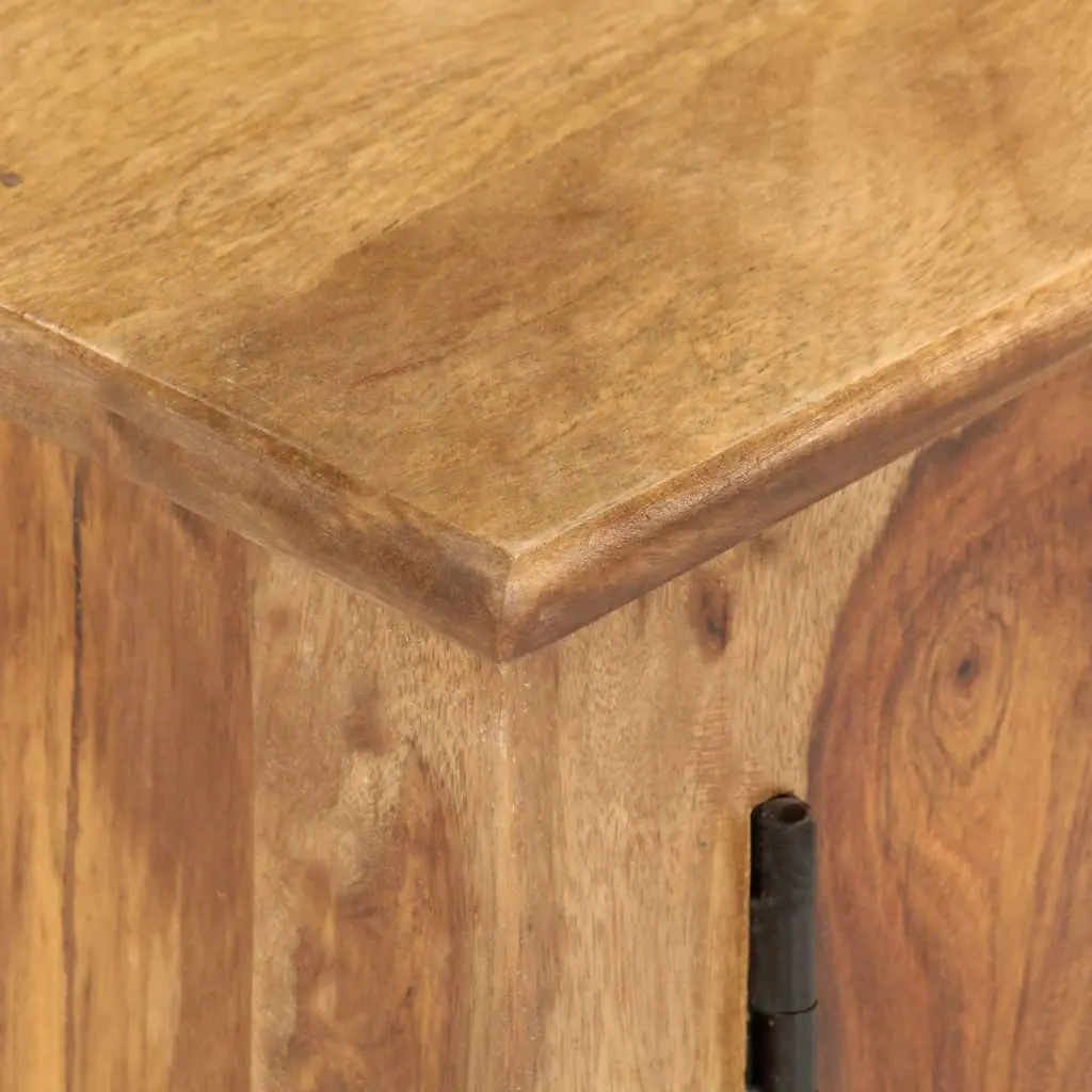 vidaXL TV Cabinet 115x30x42 cm Solid Sheesham Wood