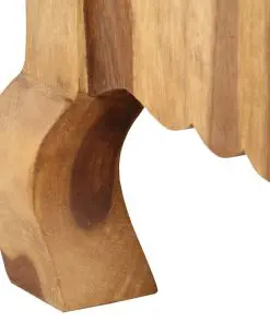 vidaXL TV Cabinet 115x30x42 cm Solid Sheesham Wood