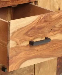 vidaXL Sideboard 145x40x80 cm Solid Sheesham Wood