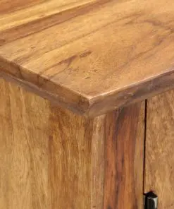 vidaXL Sideboard 145x40x80 cm Solid Sheesham Wood