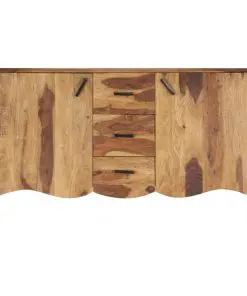 vidaXL Sideboard 145x40x80 cm Solid Sheesham Wood