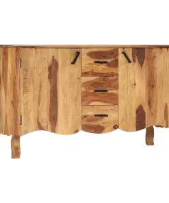 vidaXL Sideboard 145x40x80 cm Solid Sheesham Wood