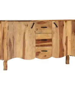 vidaXL Sideboard 145x40x80 cm Solid Sheesham Wood