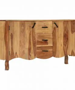 vidaXL Sideboard 145x40x80 cm Solid Sheesham Wood