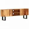 vidaXL TV Cabinet 130x30x47 cm Solid Acacia Wood vidaXL TV Cabinet 130x30x47 cm Solid Acacia Wood