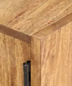 vidaXL TV Cabinet 130x30x47 cm Solid Acacia Wood