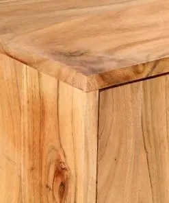 vidaXL Sideboard 150x40x75 cm Solid Acacia Wood