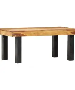 vidaXL Coffee Table 100x50x40 cm Solid Sheesham Wood