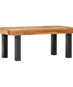 vidaXL Coffee Table 100x50x40 cm Solid Sheesham Wood