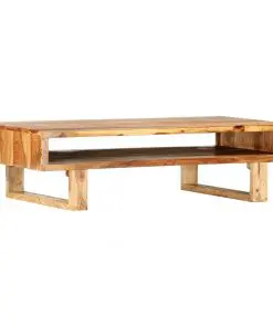 vidaXL Coffee Table 110x55x30 cm Solid Sheesham Wood