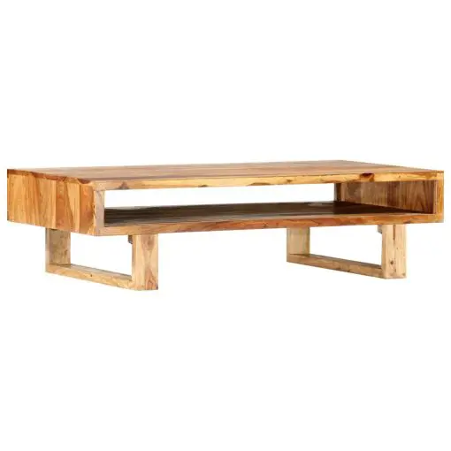 vidaXL Coffee Table 110x55x30 cm Solid Sheesham Wood
