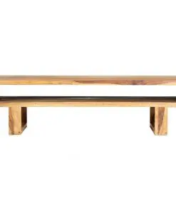 vidaXL Coffee Table 110x55x30 cm Solid Sheesham Wood