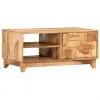 vidaXL TV Cabinet 90x45x40 cm Solid Sheesham Wood