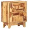 vidaXL Bedside Cabinet 40x30x50 cm Solid Sheesham Wood